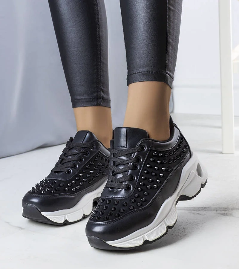 Čierne dámske tenisky Suzeta