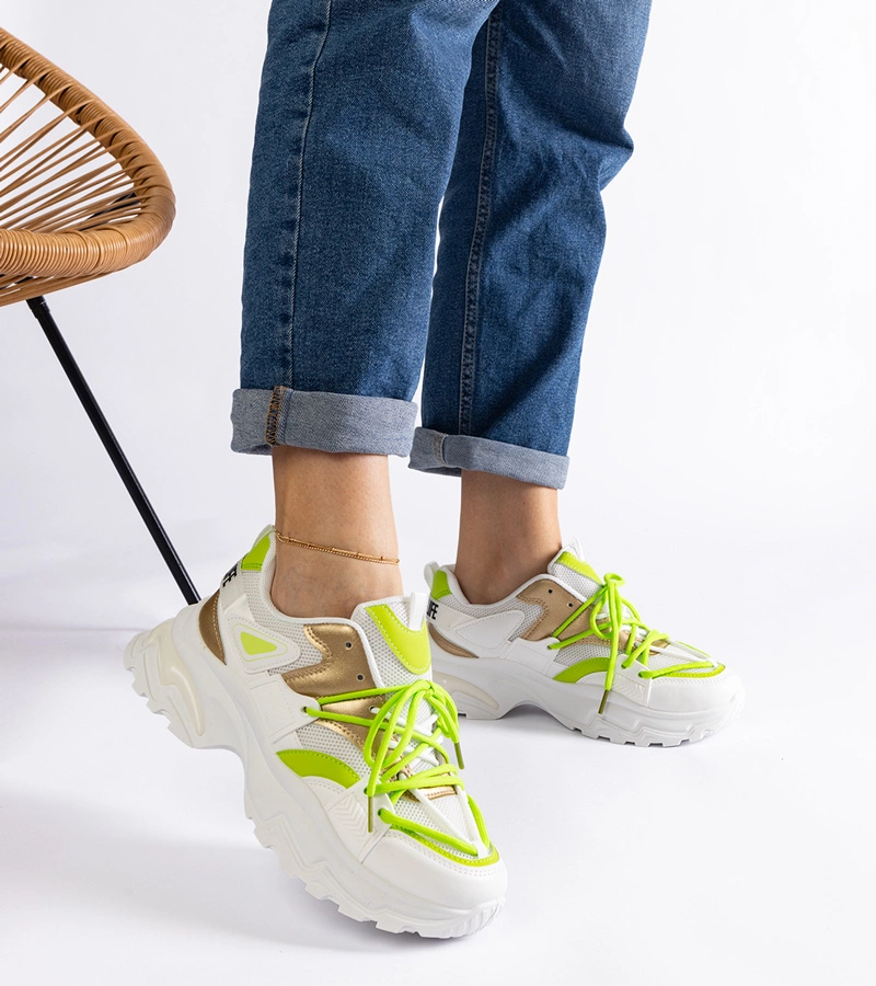 Biele športové tenisky Sulamita