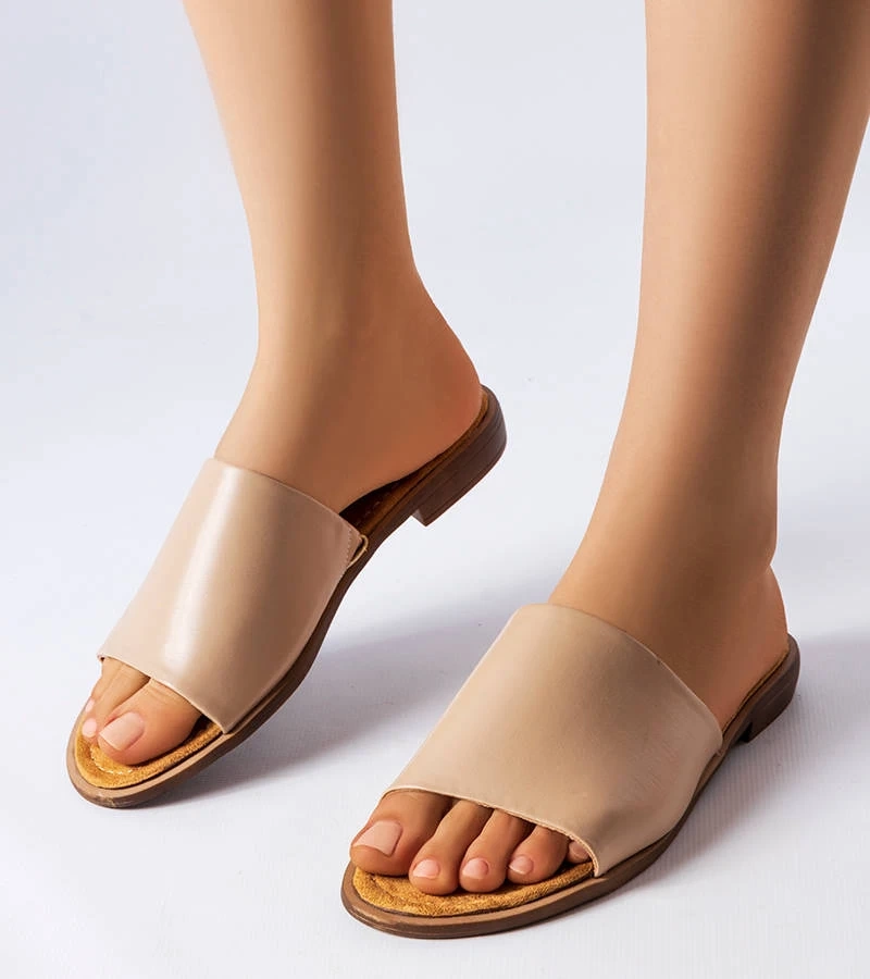 Béžové elegantné žabky Mainville