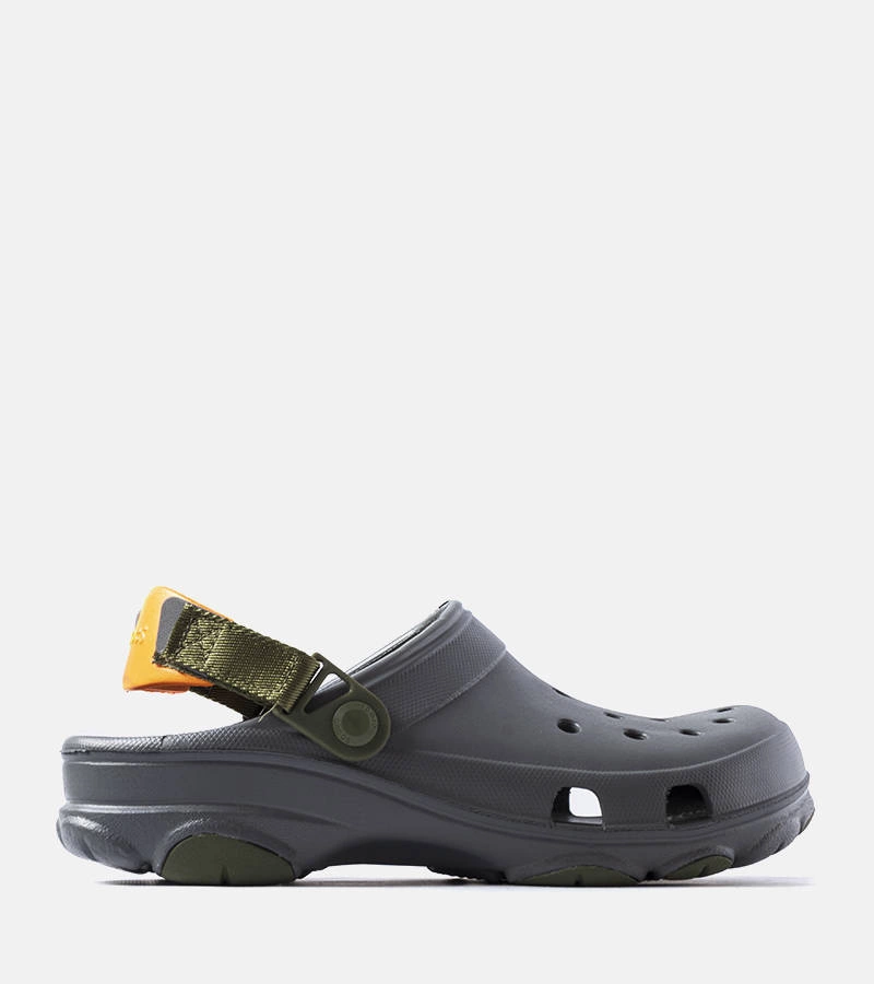 Šedé perforované žabky Crocs