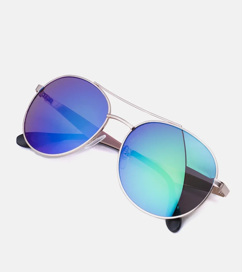 Zelené pilotné okuliare Couron