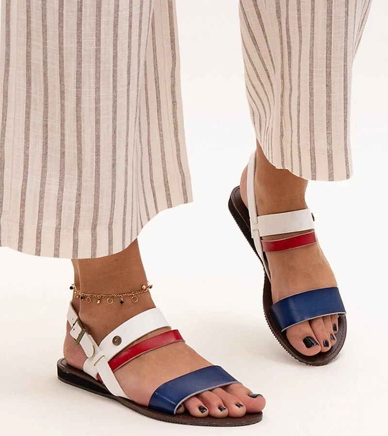 Dámske sandále so Serrata koženým vnútrom