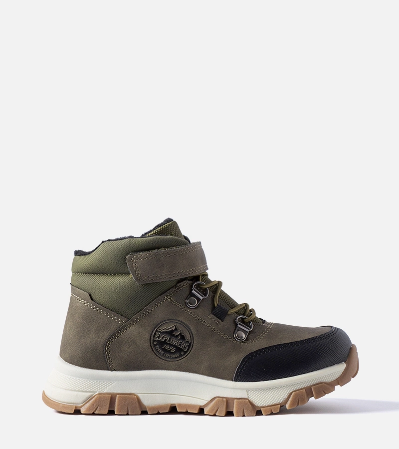 Zelené detské zateplené trapery Tolomeo