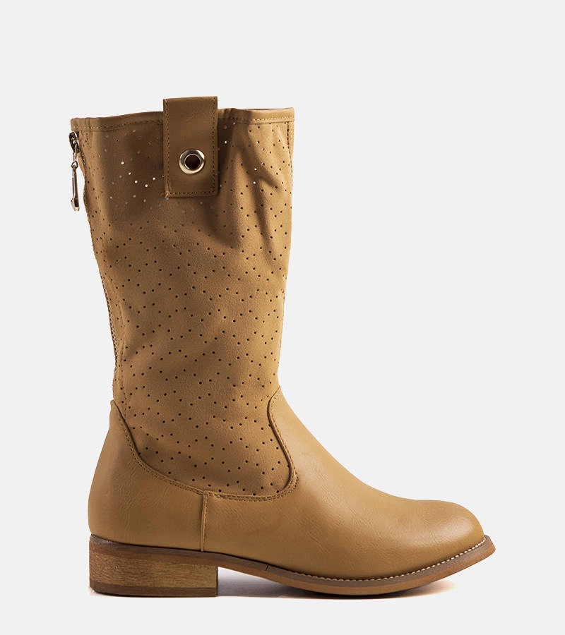 Hnedý botki detský Zulik