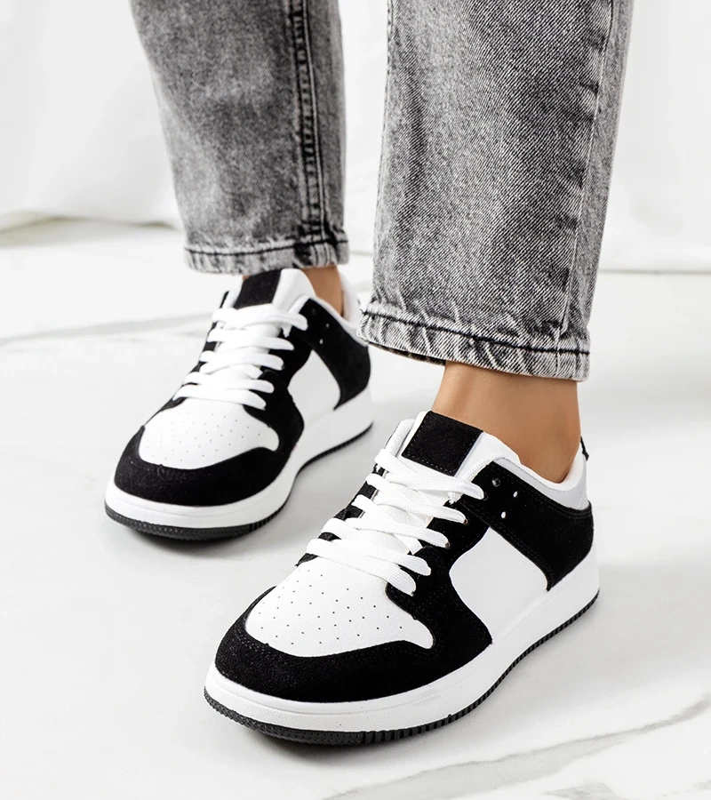 Čiernobiele tenisky Probe