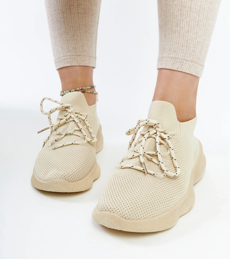 Bežové športové tenisky Roshni