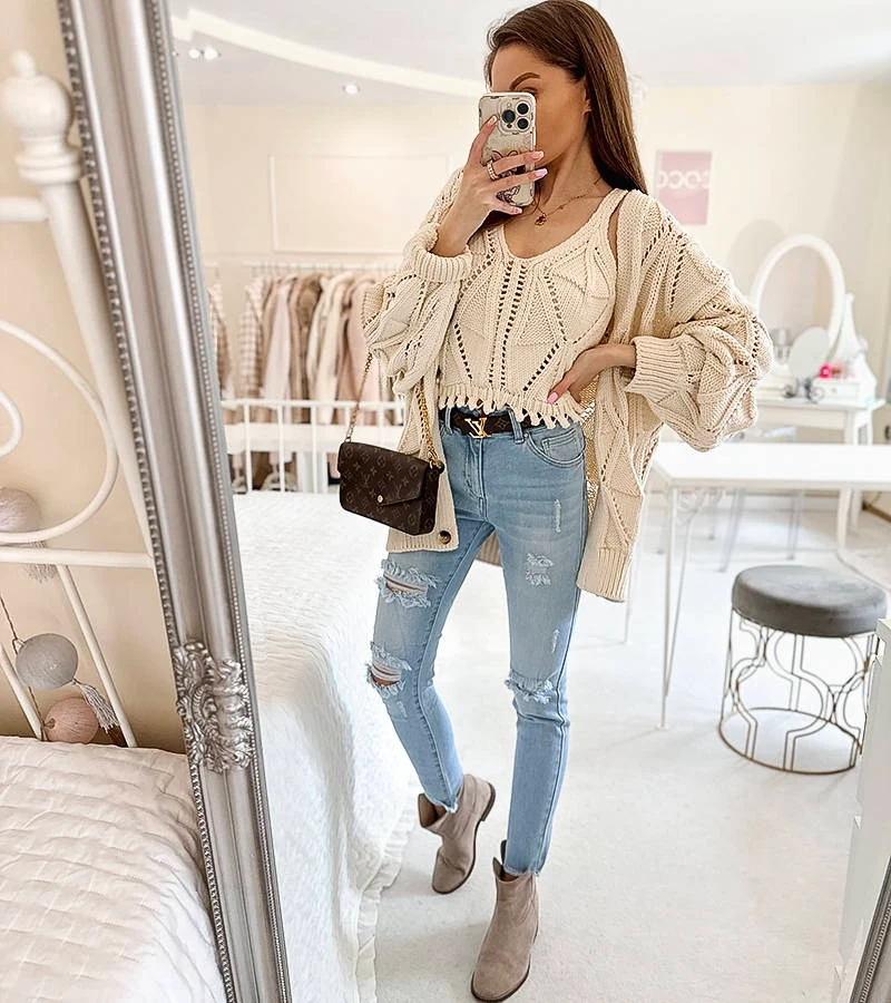 Svetlomodré trené džínsy od Dastous