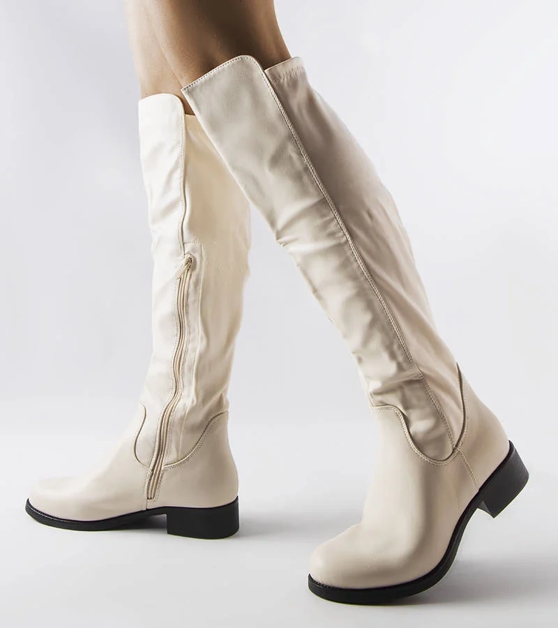 Béžové topánky z ekokože od Muijsi