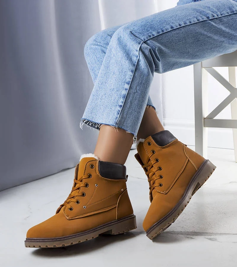 Dámske trappery Brown Broga