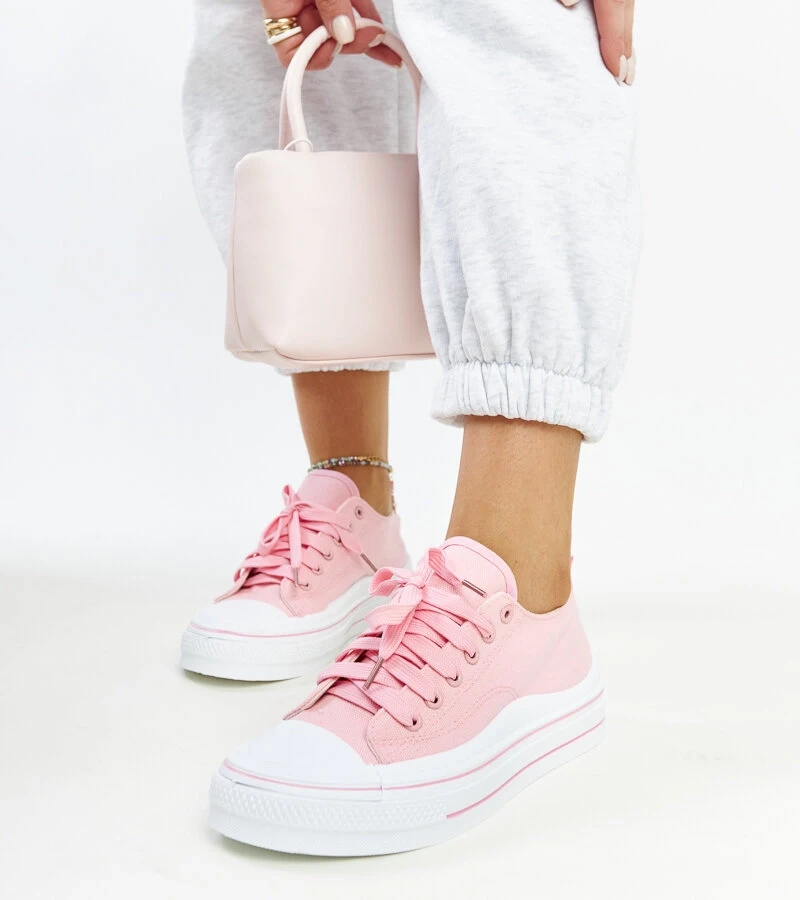 Ružové tenisky na platforme Anbarin