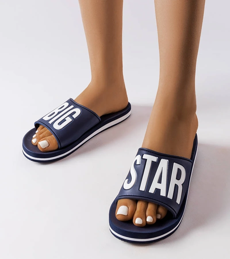 Námornícky modré žabky Big Star JJ274A323