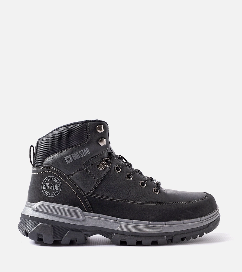 Čierne pánske trapézy Big Star KK174120 BLACK