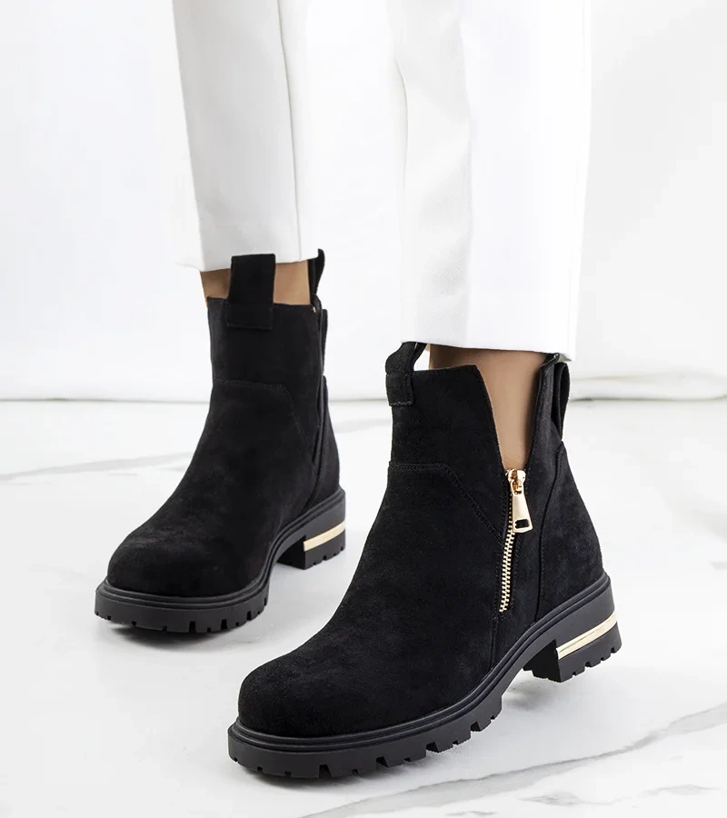 Čierna botki Holden