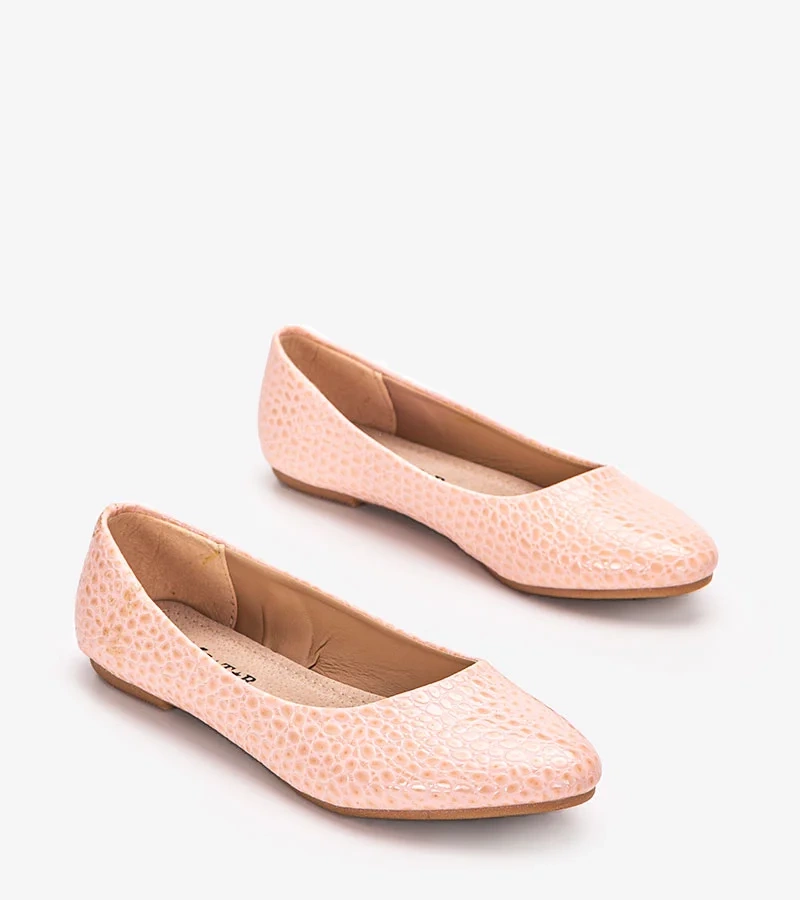 Ružové balerínky Aquarine