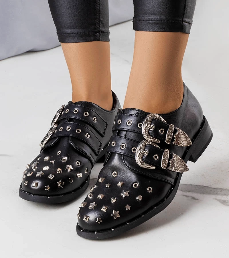 Čierne poltopánky Boisi