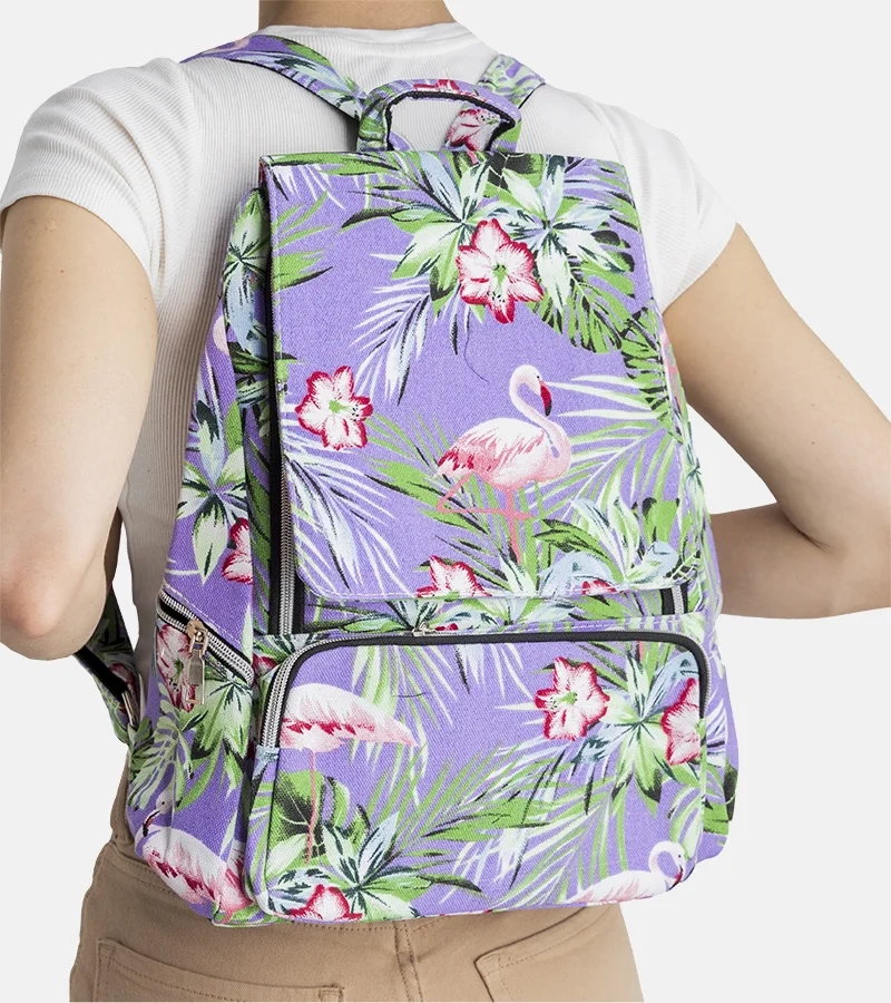 Dámsky fialový batoh Malka