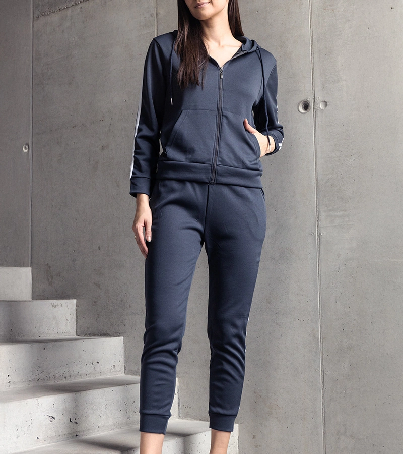 Chenard šedá 2-dielna tepláková súprava