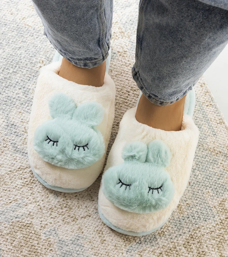 Papuče so zajačikom Blue Rabbit