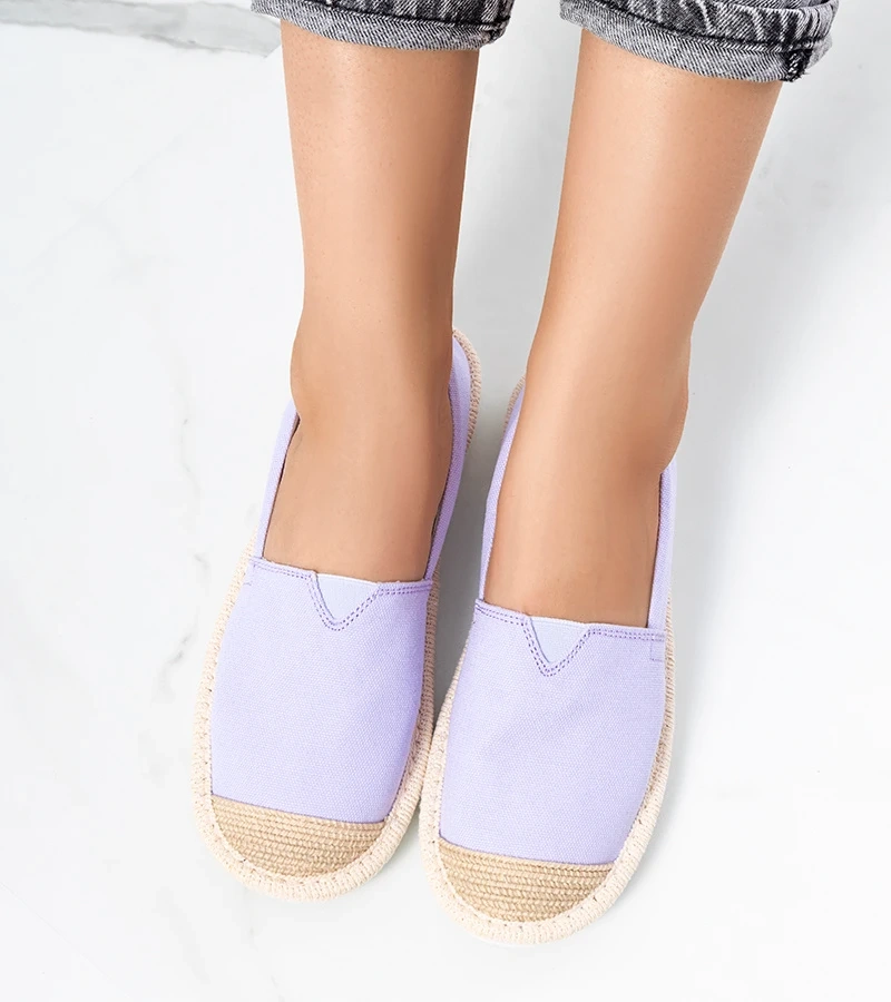 Dámske fialové espadrilky Tanner