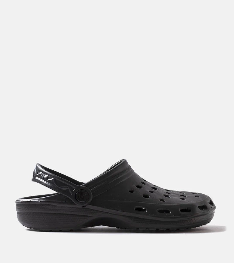 Čierne pánske perforované žabky Crocs MY205 BLACK