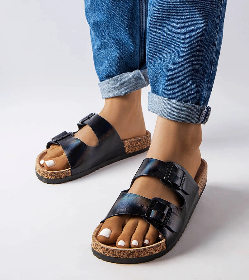 Čierne žabky Lee Cooper LCW-22-35-1154L