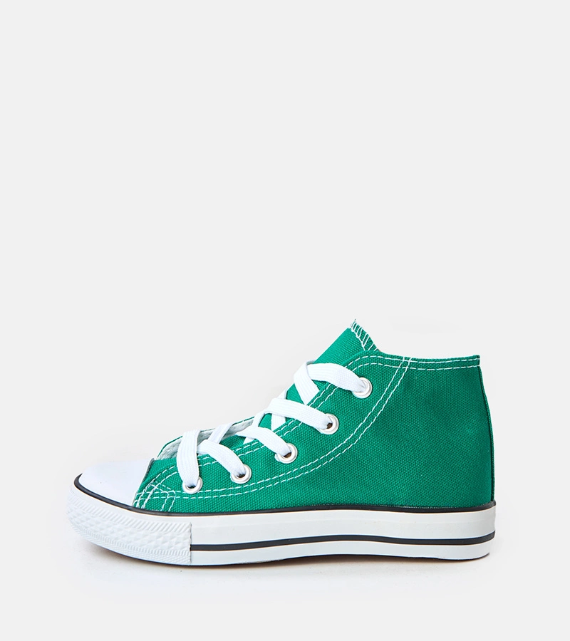 Zelené detské členkové tenisky Frenis