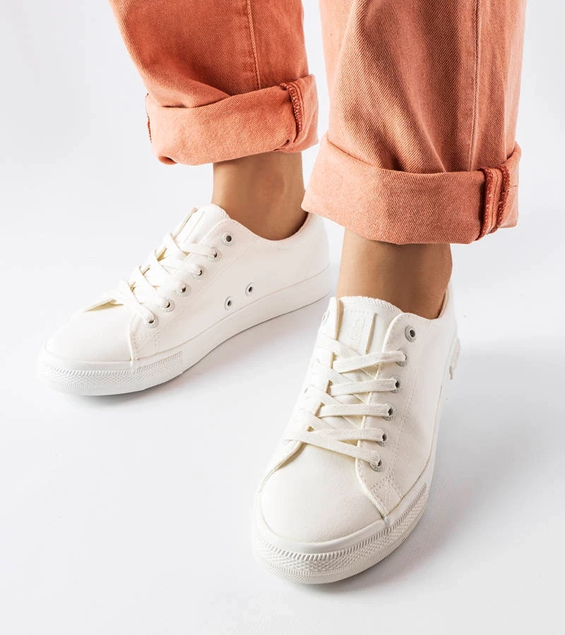 Biele tenisky Big Star LL274058