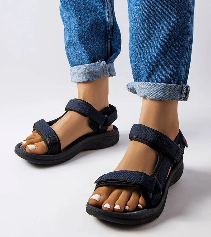 Čierne sandále Lee Cooper LCW-23-34-1685L