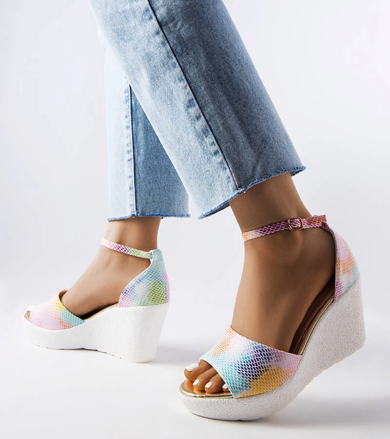 Dámske sandále na platforme Allis značky Rainbow