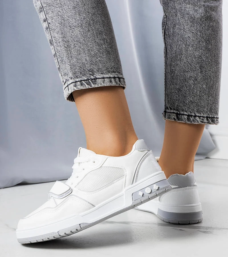 Šedé dámske tenisky Ollie