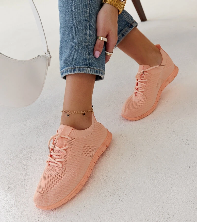 Ružové textilné tenisky Erminio