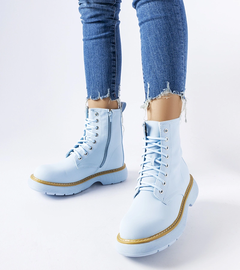 Modré klasické trapery Benvenuto