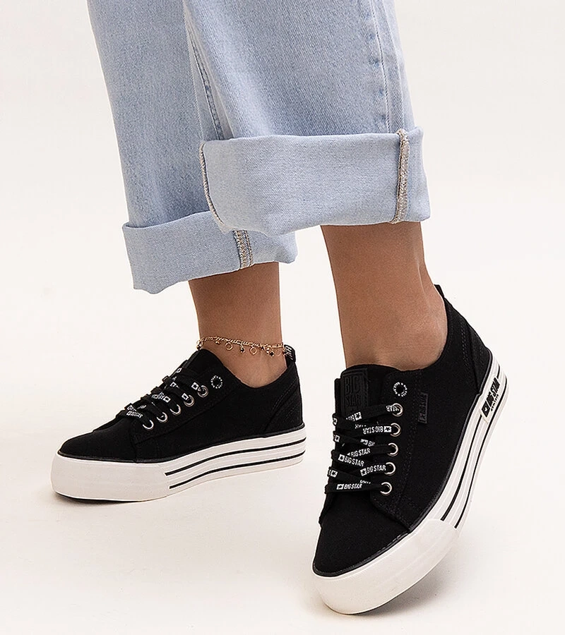 Čierne tenisky Big Star KK274013