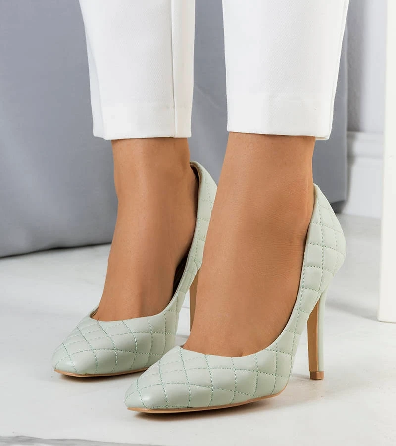 Zelené prešívané ihlice Nadelia