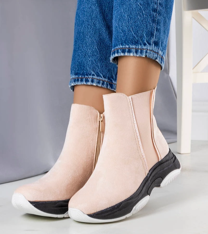 Hnedé zateplené tenisky Tasma