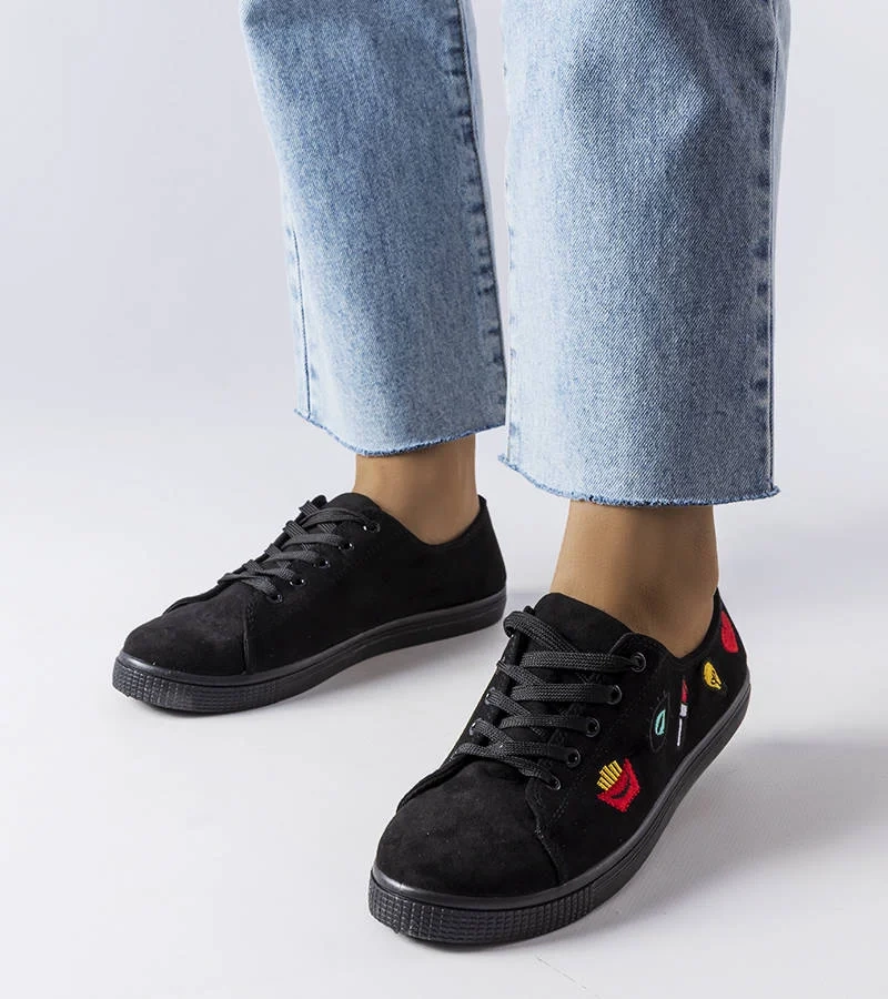 Čierne tenisky Kailey