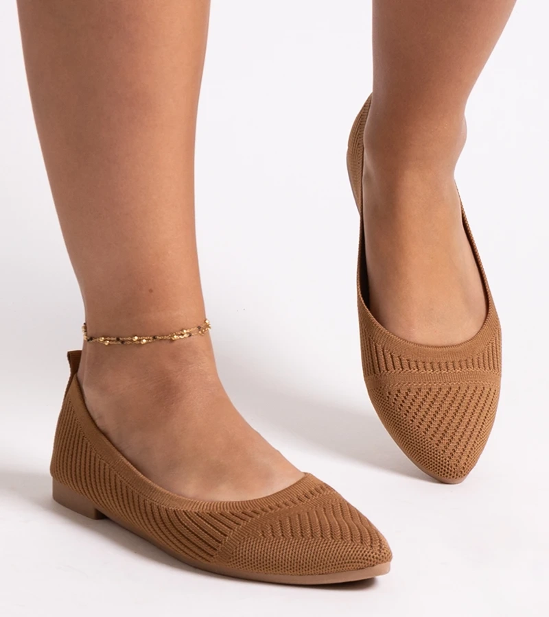 Karamelové baleríny z karamelového materiálu Wendana