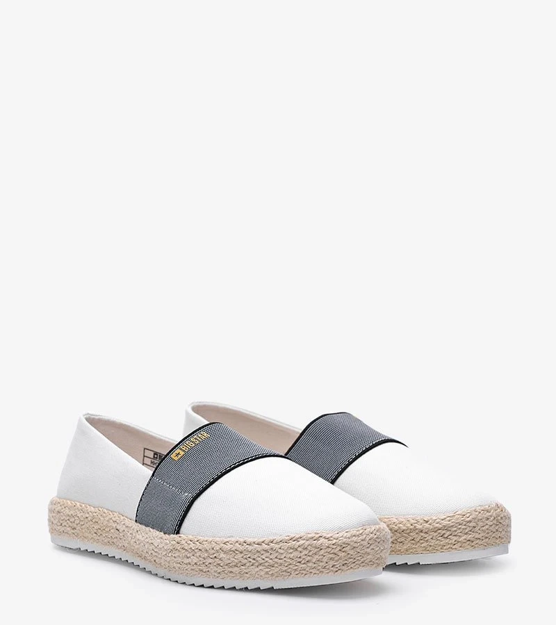 Dámske biele espadrilky Big Star BeShi