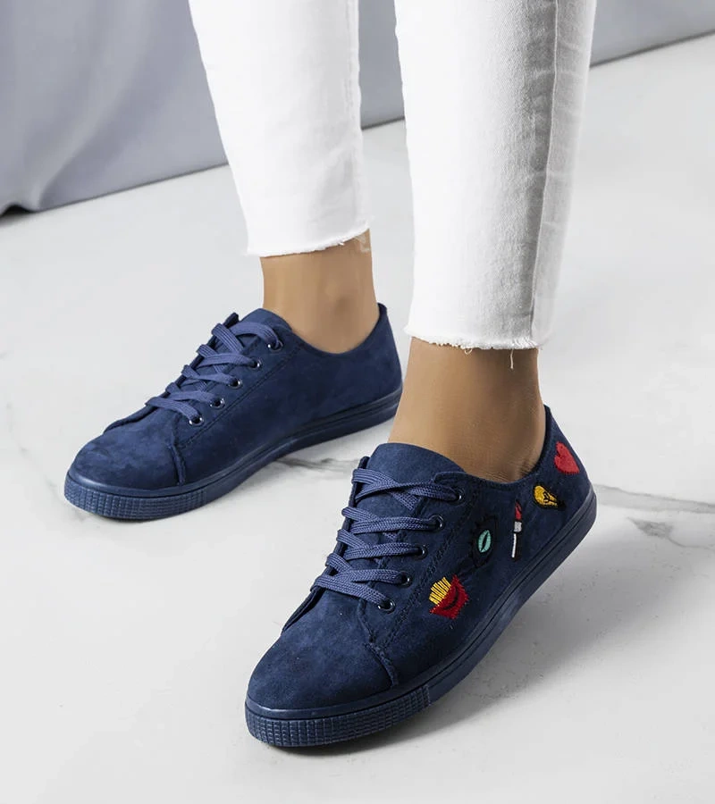 Tmavomodré tenisky Kailey