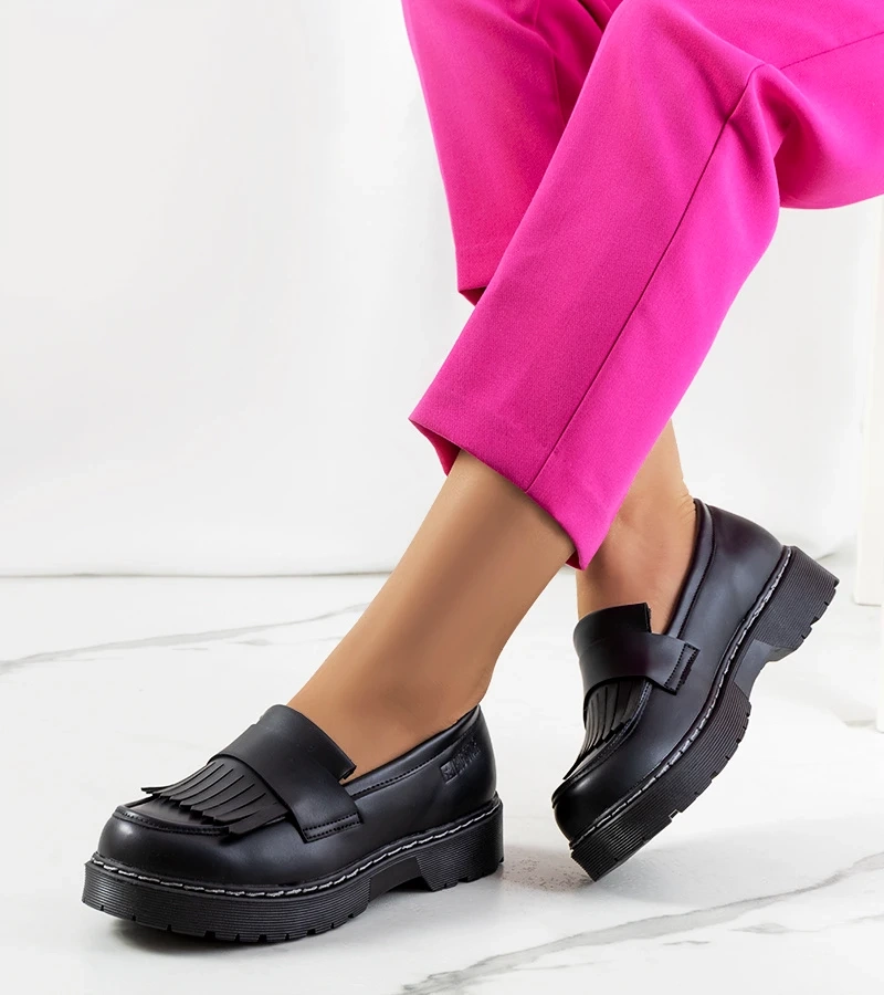 Čierne poltopánky Big Star II274100