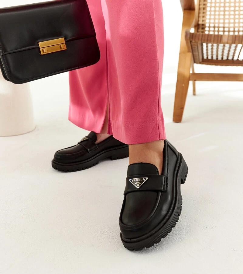 Čierne mokasíny Teri