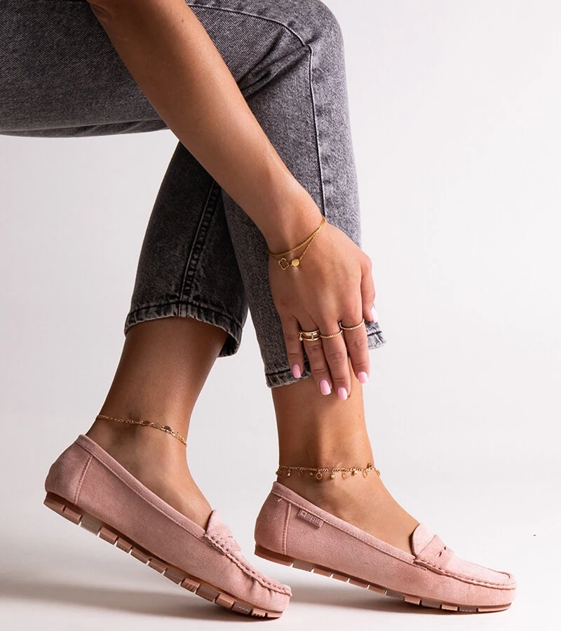 Ružové mokasíny Big Star NN274928