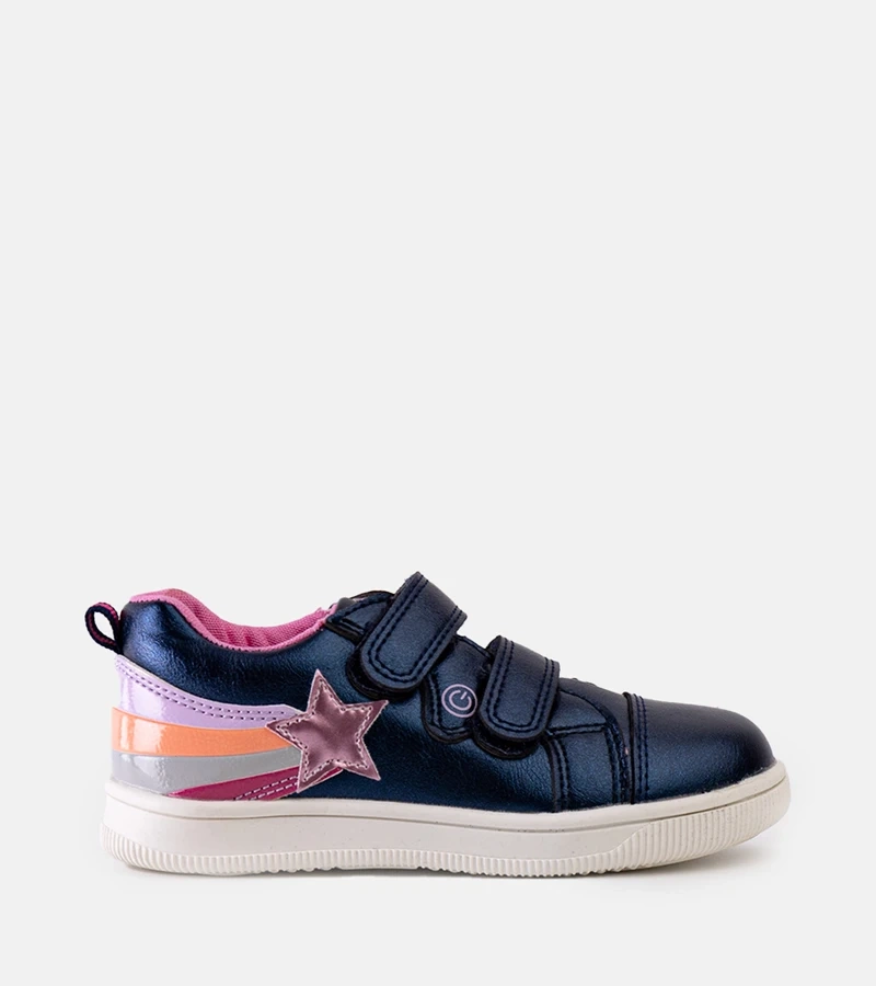 Modro-ružové detské tenisky 21DZ23-3904 NAVY