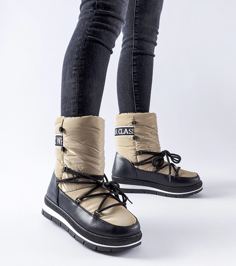 Tmavobéžové snehule na platforme Vineyard