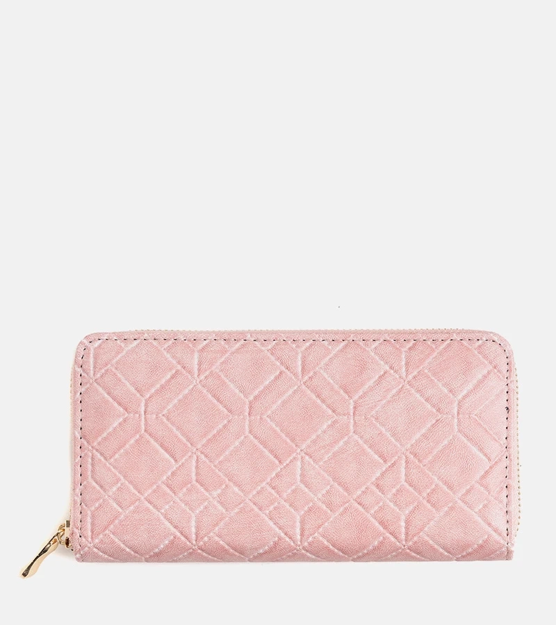 Ružová veľká peňaženka Hardi