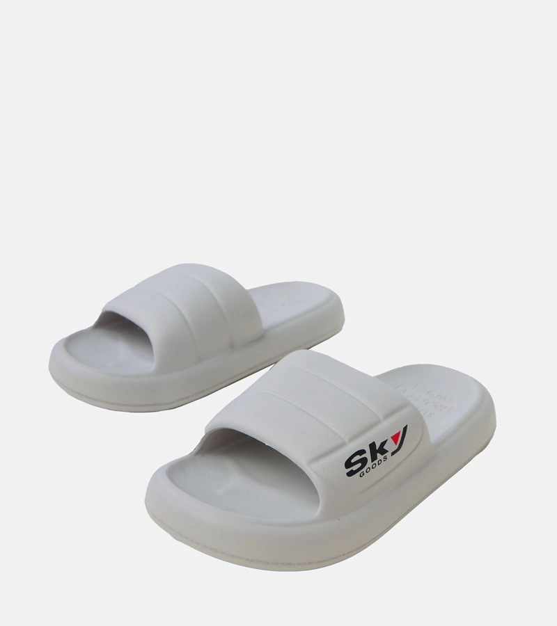 Šedé pánske gumové šľapky Torwald