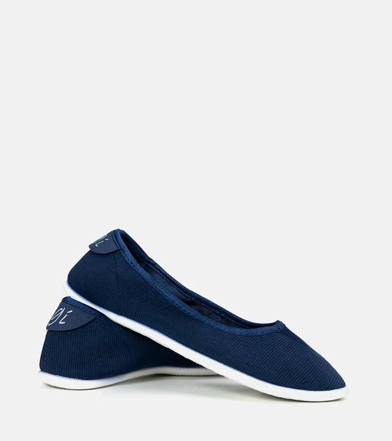 Detské balerínky Geneseo v námorníckej modrej farbe