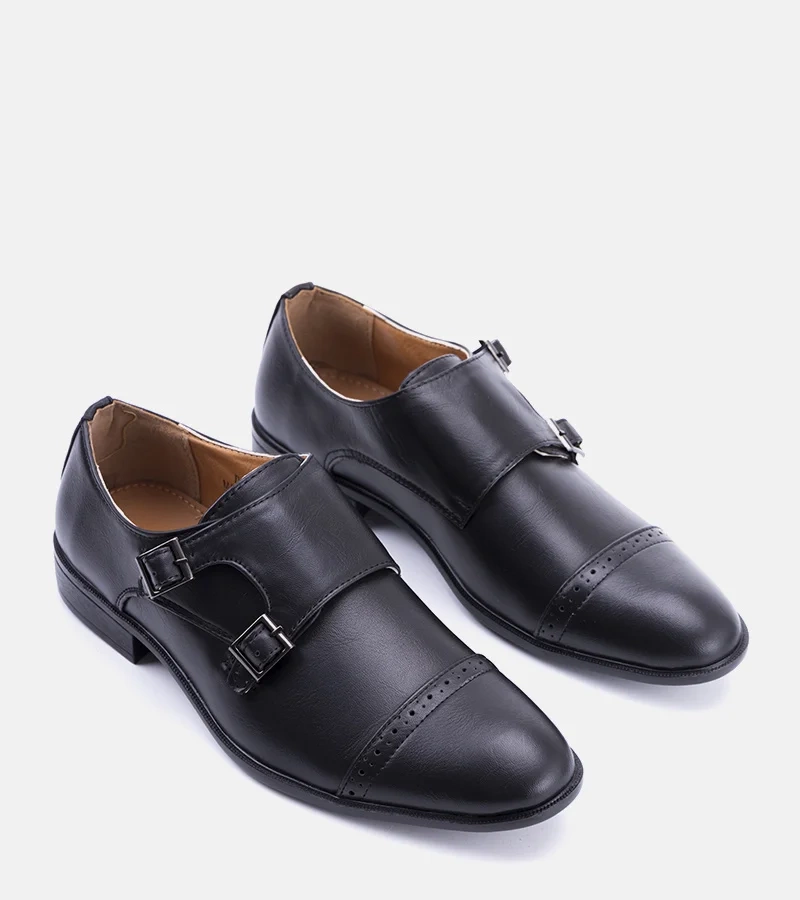 Pánske čierne poltopánky Eglan