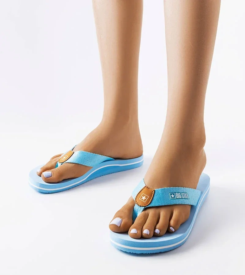 Modré žabky Big Star FF274A253