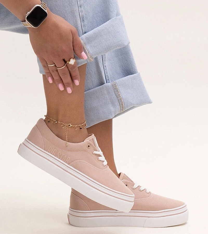 Ružové tenisky Big Star LL274229